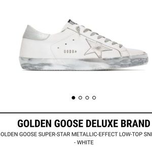 Golden goose womens sneakers, size 37